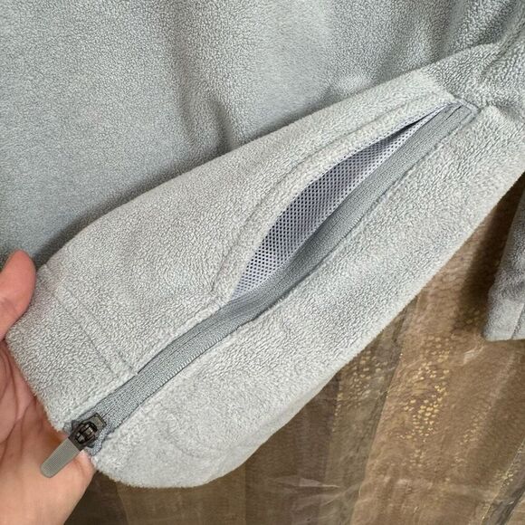 Nike Dri Fit Women's Gray Fleece Soft Turtleneck Sweater Small - Picture 6 of 8